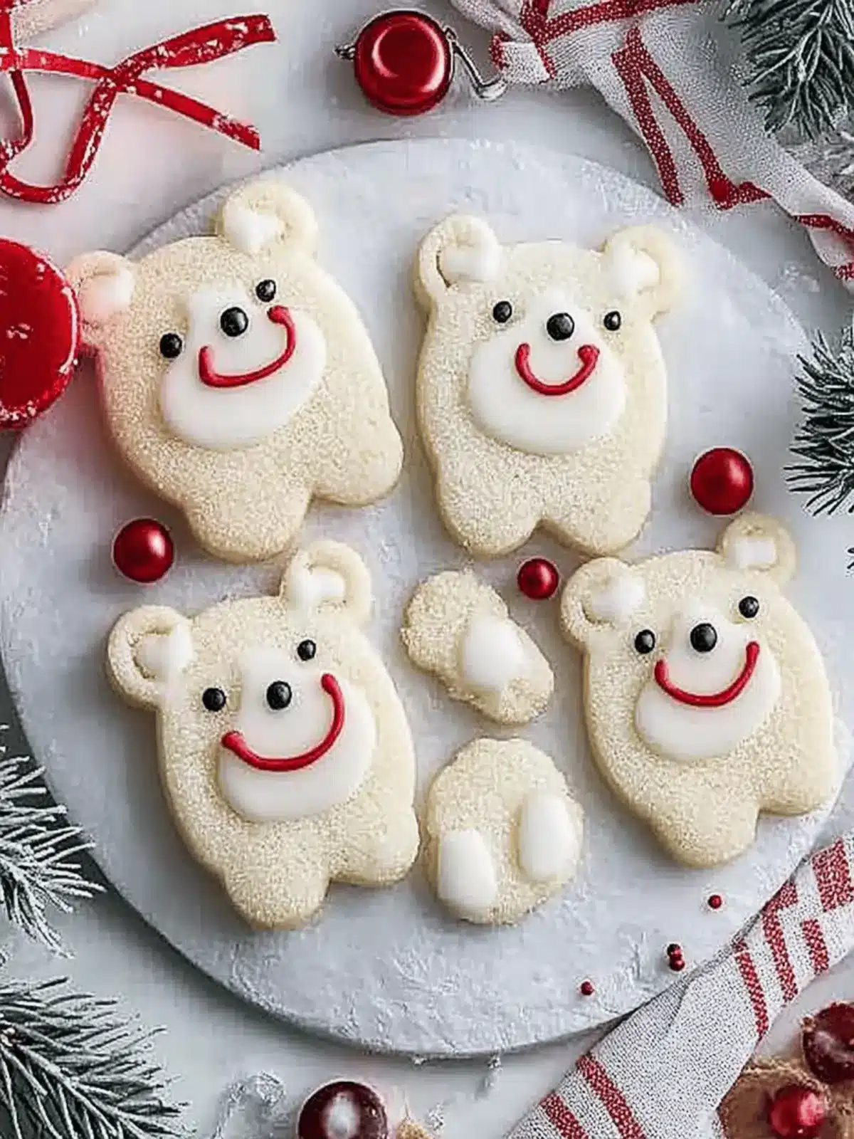 Delicious Polar Bear Cookies: Chewy Fun for the Whole Family 4 Polar Bear Cookies