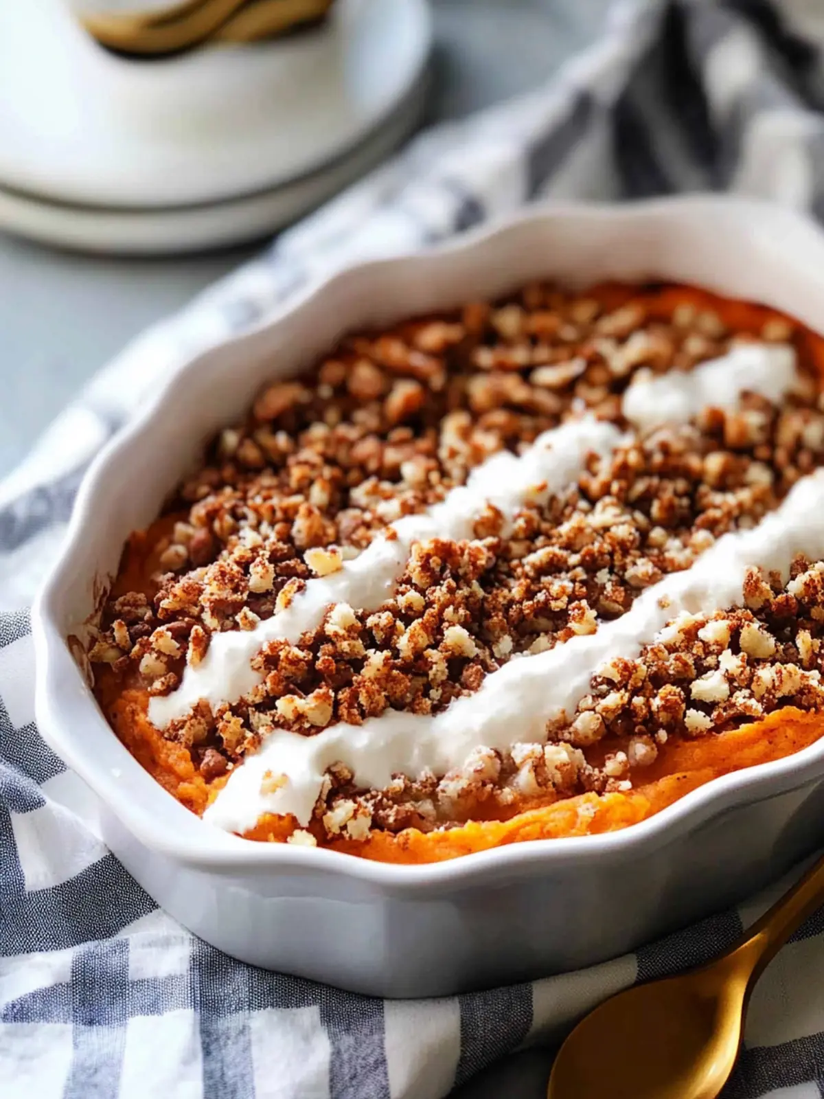 Irresistible Sweet Potato Casserole with Marshmallows & Pecans 4 Sweet Potato Casserole