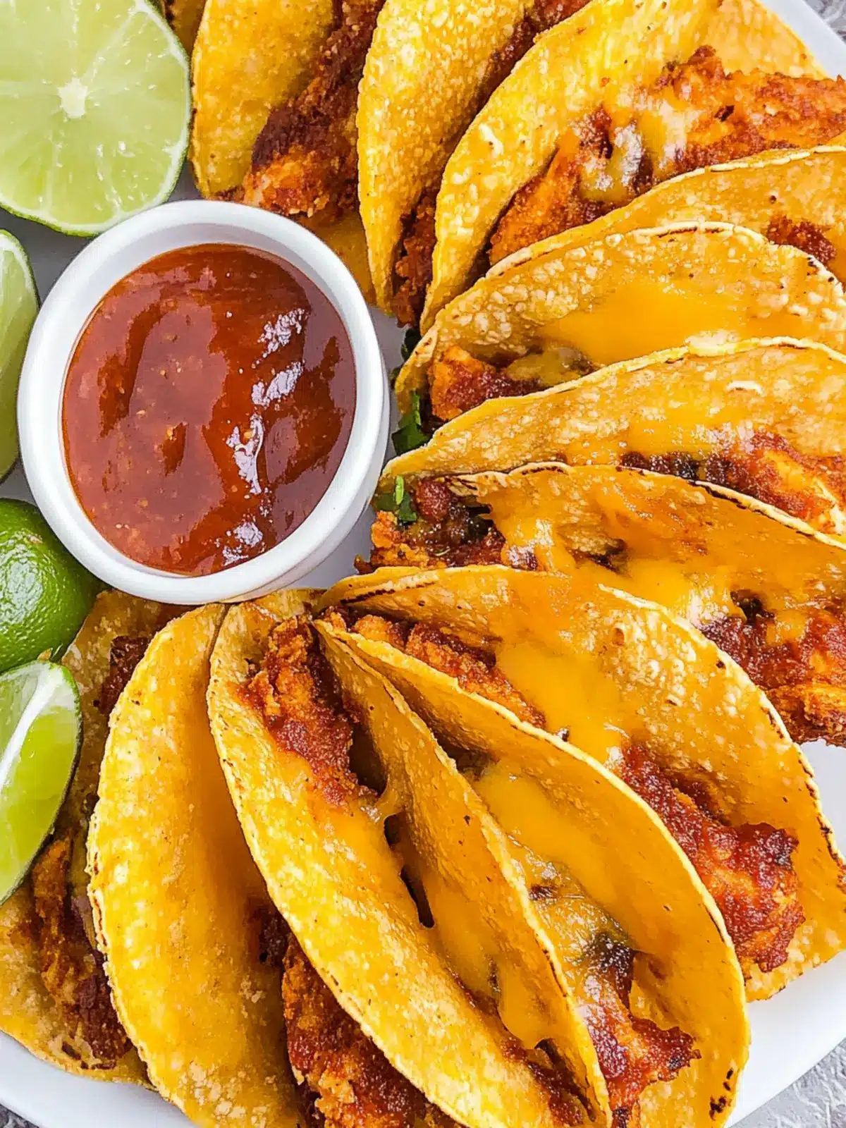 Easy Cheesy Crispy Chicken Tacos for Taco Night Bliss 2 Easy Cheesy Crispy Chicken Tacos