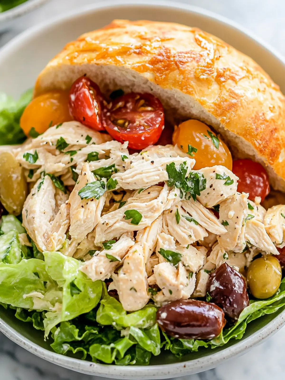 Creamy Crock Pot Chicken Salad with Cranberries Awaits You 3 Crock Pot Chicken Salad