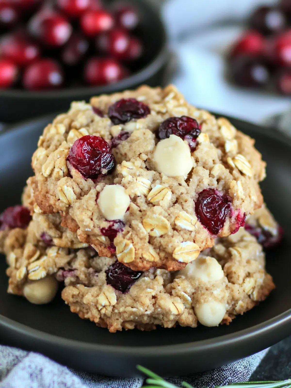 Irresistibly Chewy Oatmeal Cranberry Cookies Delight 2 Oatmeal Cranberry Cookies