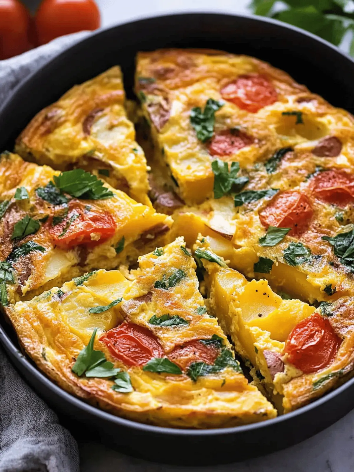 Oven Baked Potato Frittata: Your Ultimate Brunch Masterpiece 2 Oven Baked Potato Frittata