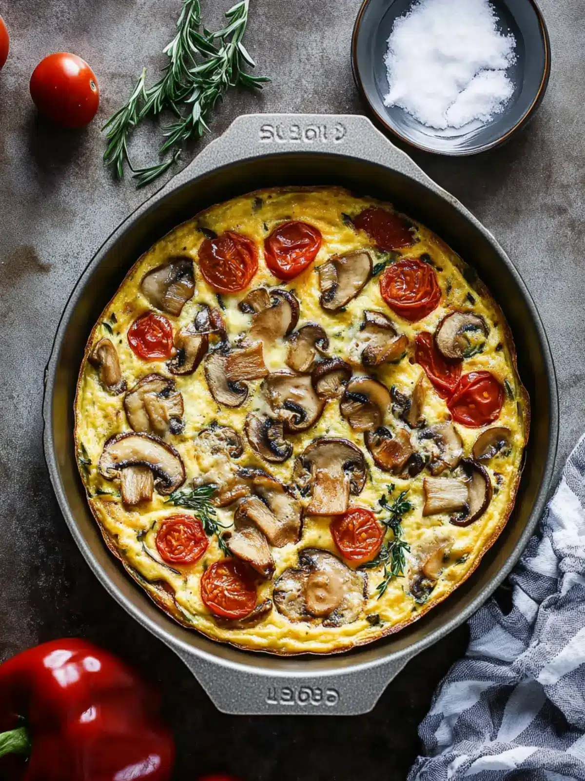 Mouthwatering Mushroom Frittata for Your Next Brunch Delight 4 Mushroom Frittata