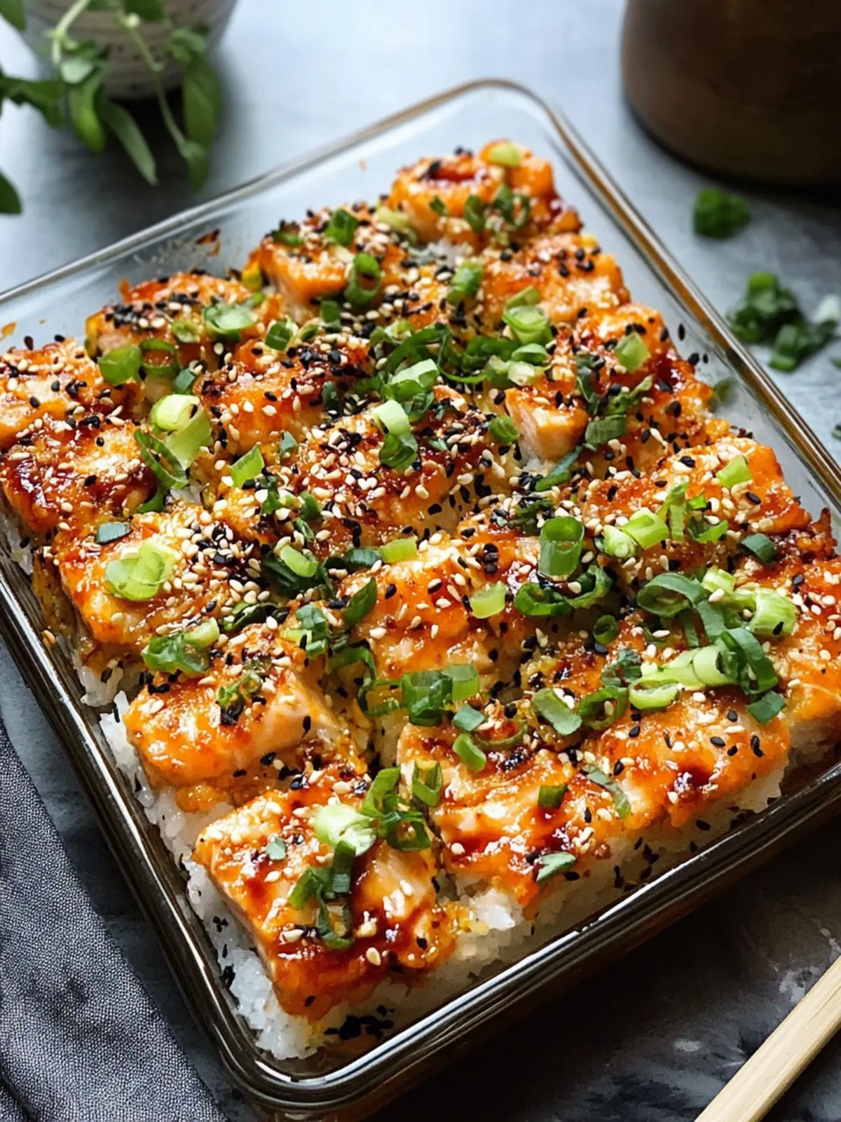 Irresistibly Spicy Salmon Sushi Bake You ll Crave Every Time 4 Spicy Salmon Sushi Bake