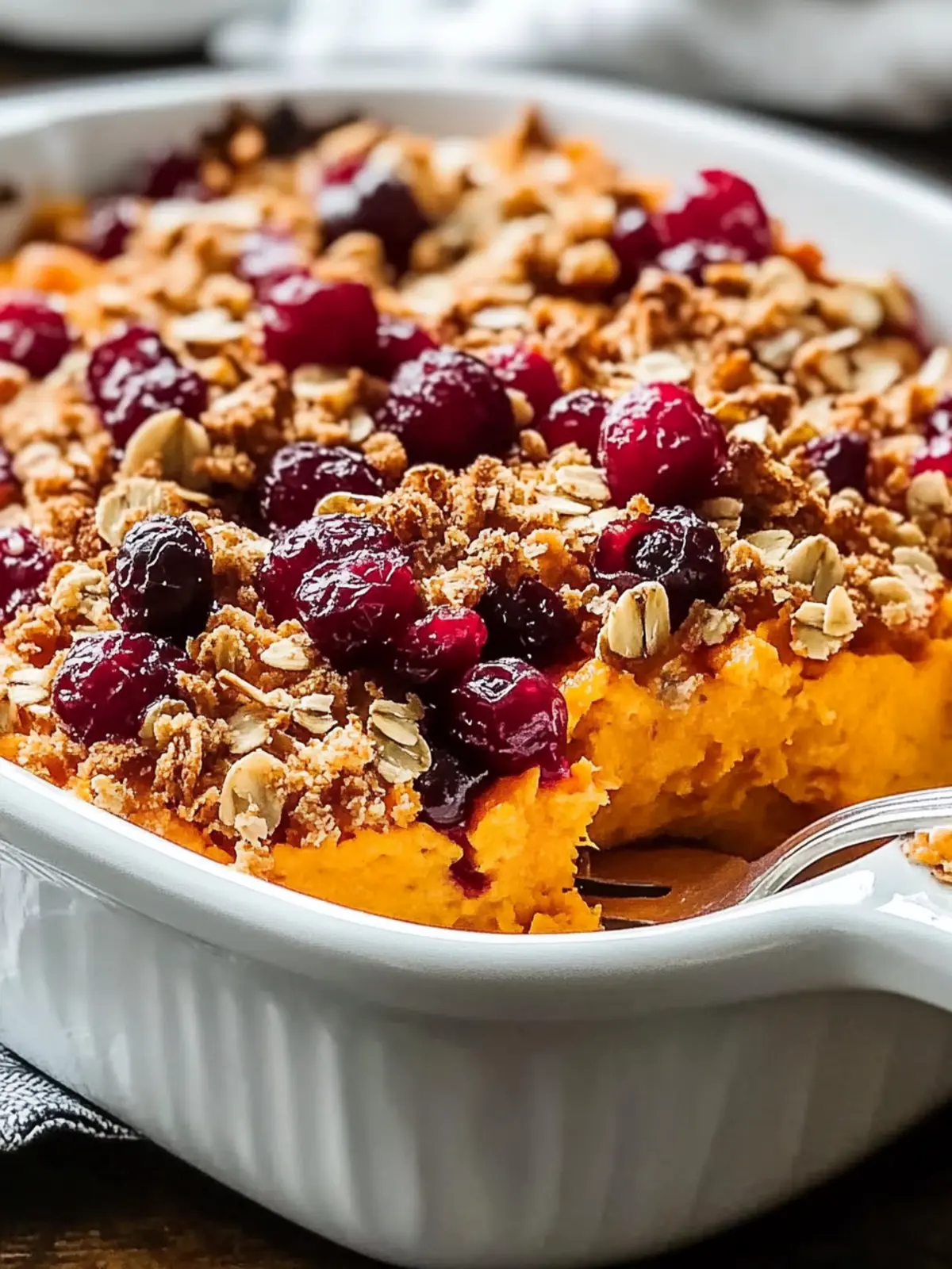 Delicious Cranberry Sweet Potato Casserole for Cozy Gatherings 4 Delicious Cranberry Sweet Potato Casserole