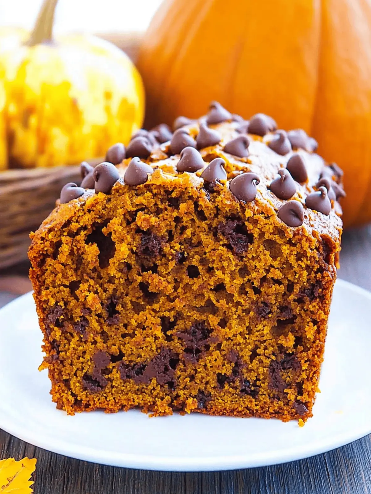 Best Chocolate Chip Pumpkin Bread You'll Crave This Fall 2 Best Chocolate Chip Pumpkin Bread