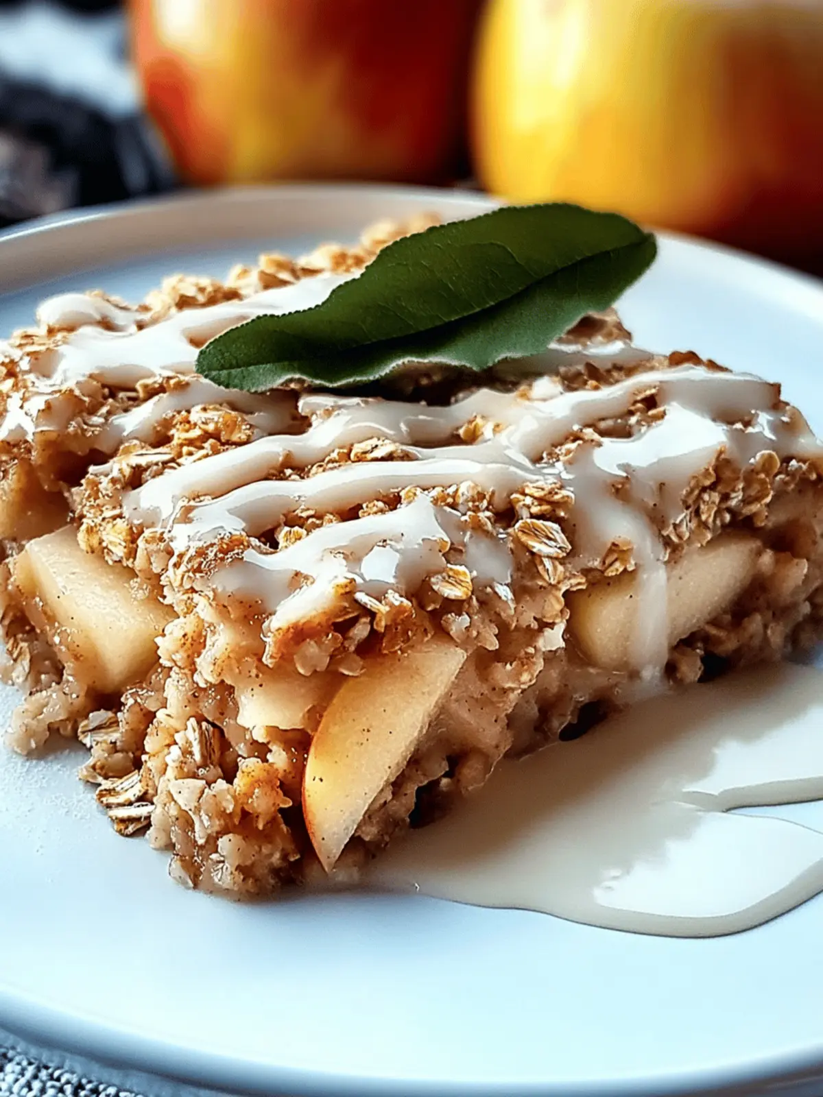 Irresistible Oatmeal Apple Breakfast Bake for Cozy Mornings 3 Oatmeal Apple Breakfast Bake
