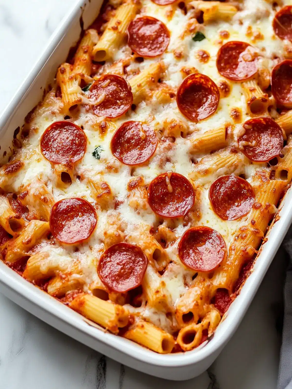 Super Easy Pizza Pasta Bake: A Family Favorite Delight 2 Super Easy Pizza Pasta Bake