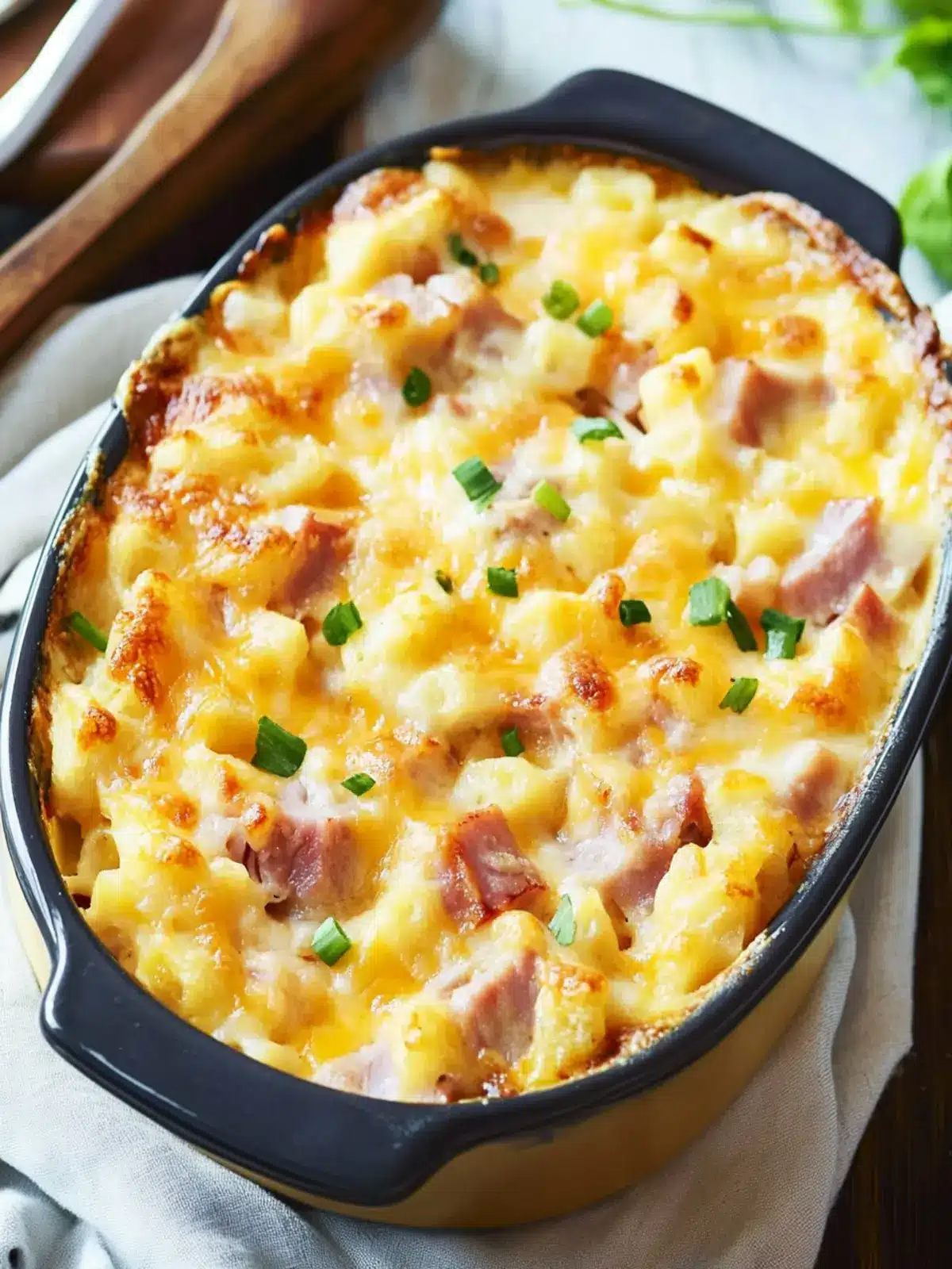 Savory Leftover Ham & Cheese Casserole for Cozy Nights 3 Leftover Ham & Cheese Casserole
