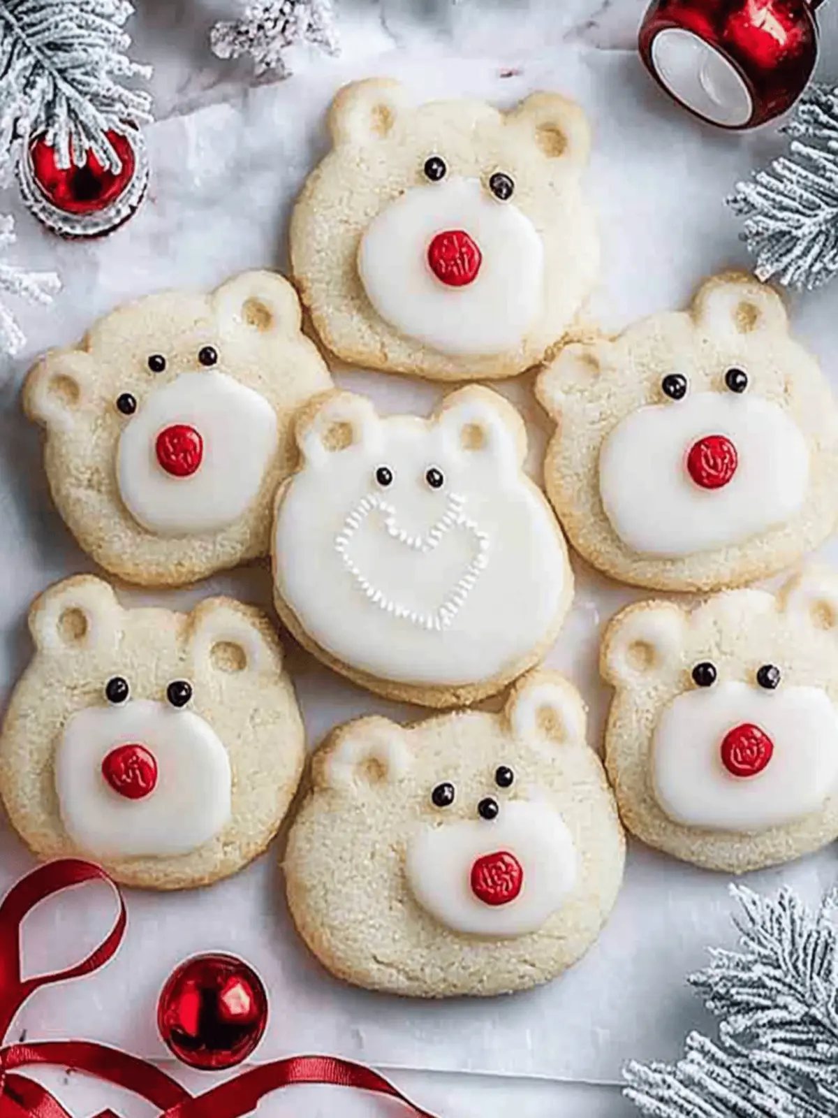 Delicious Polar Bear Cookies: Chewy Fun for the Whole Family 3 Polar Bear Cookies