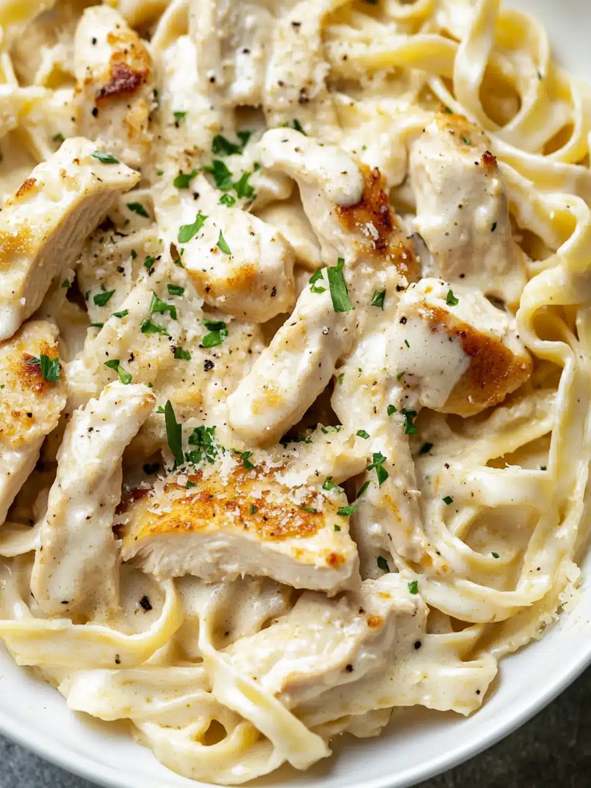 Delicious Chicken Fettuccine Alfredo in Minutes at Home 2 Chicken Fettuccine Alfredo