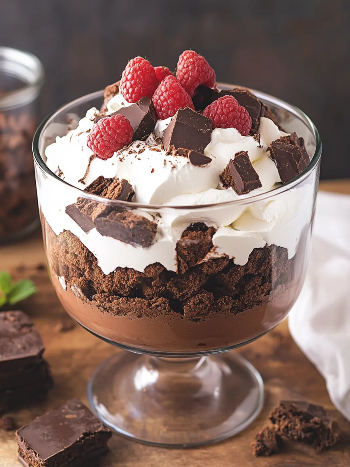 Indulge in Decadence: Irresistible Brownie Trifle Delight 2 Brownie Trifle