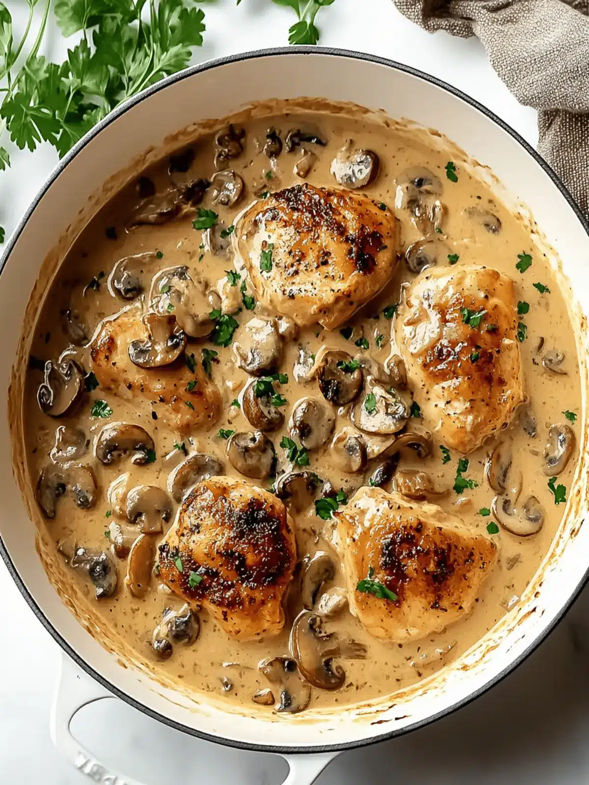 Creamy Mushroom Chicken in 30 Minutes for Cozy Nights 3 Creamy Mushroom Chicken
