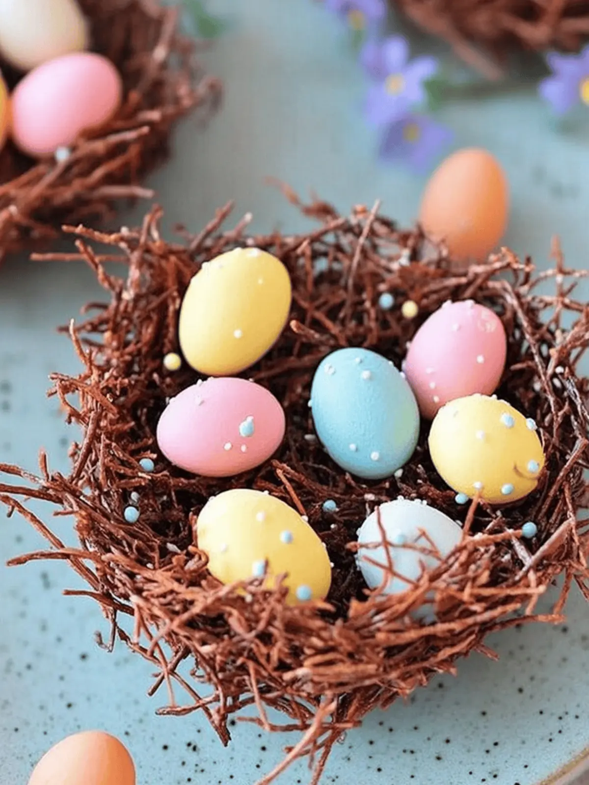 Deliciously Easy Easter Nests to Make with Kids 3 Easter Nests