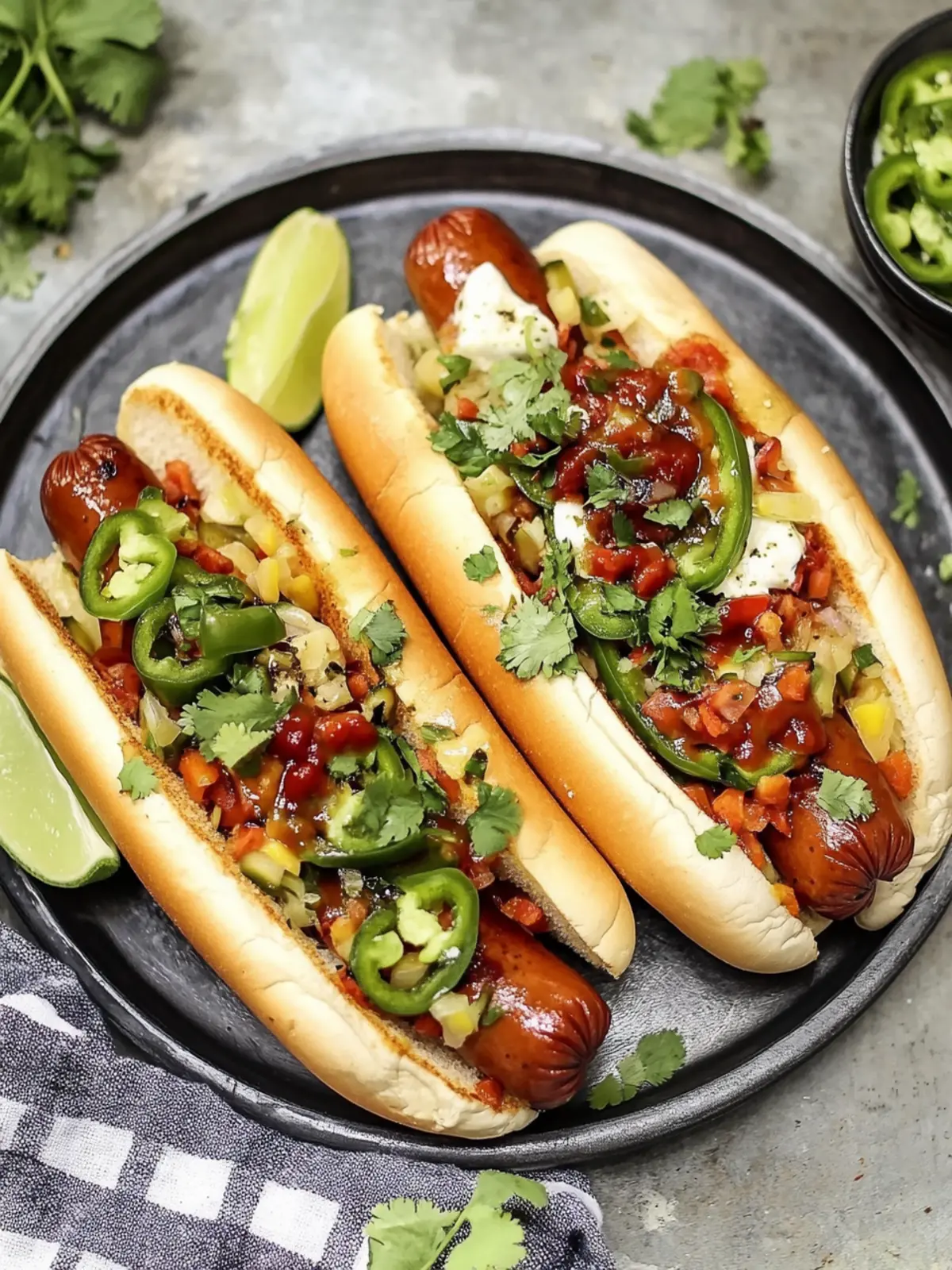 Savory Mexican Hot Dogs Wrapped in Crispy Bacon Delight 2 Mexican Hot Dogs