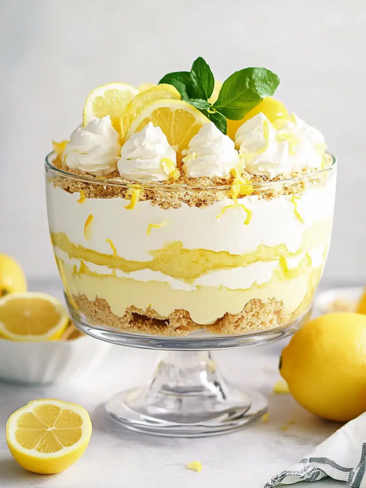 Lemon Lush Trifle: A Refreshing Delight for Your Dessert Table 3 Lemon Lush Trifle