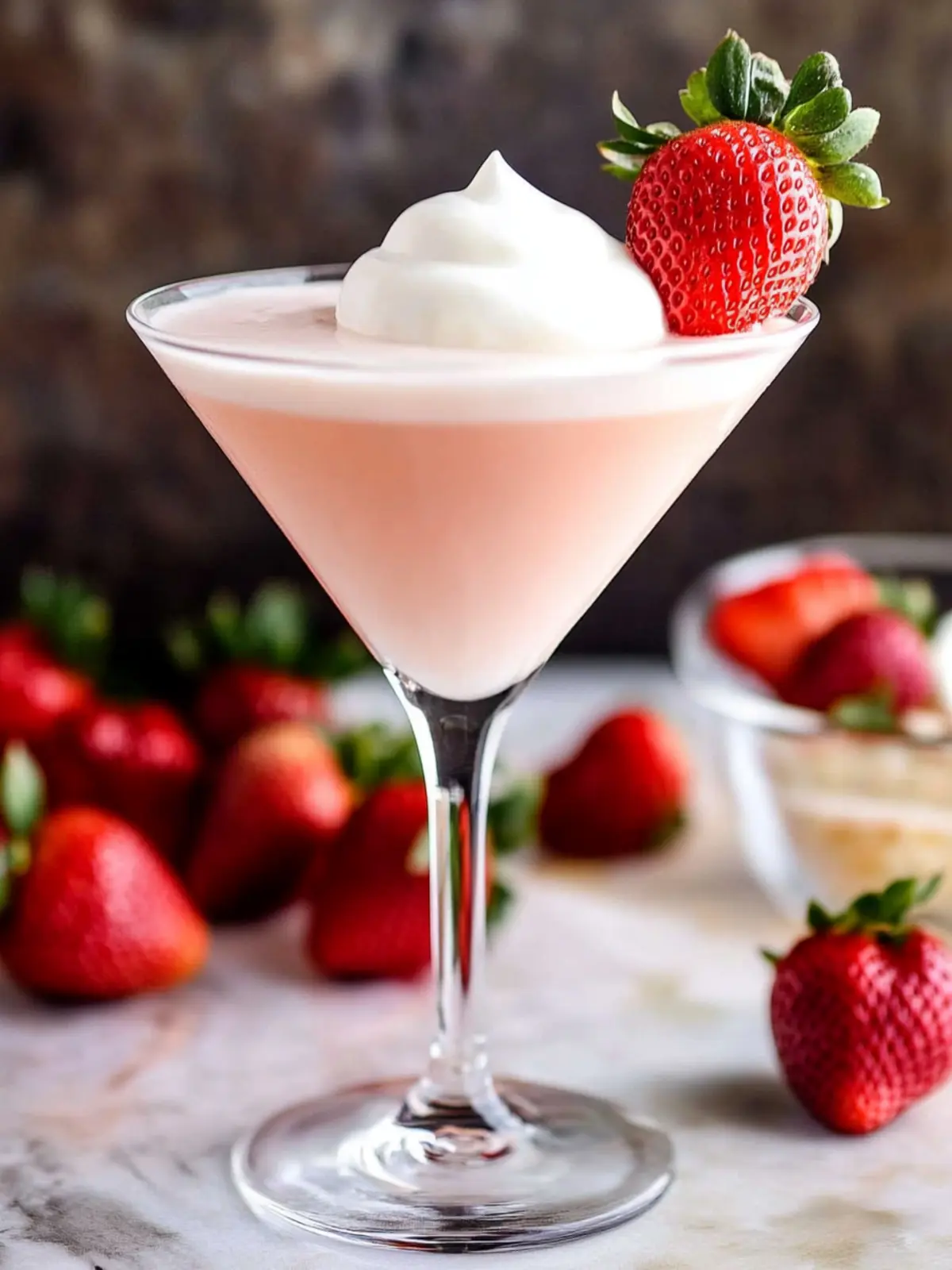 Delicious Strawberry Shortcake Martini You ll Love to Sip 3 Strawberry Shortcake Martini