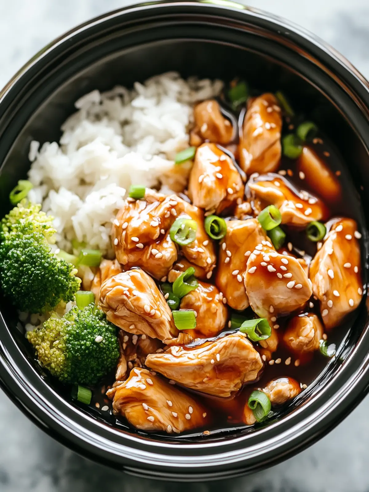 Easy Dump and Go Crockpot Teriyaki Chicken for Dinner Bliss 2 Dump and Go Crockpot Teriyaki Chicken