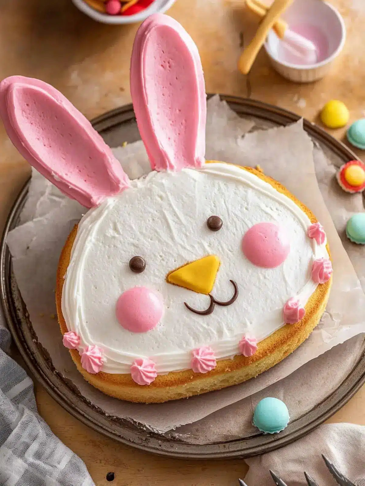Delicious Bunny Cake Recipe for Your Sweet Spring Celebrations 3 Bunny Cake