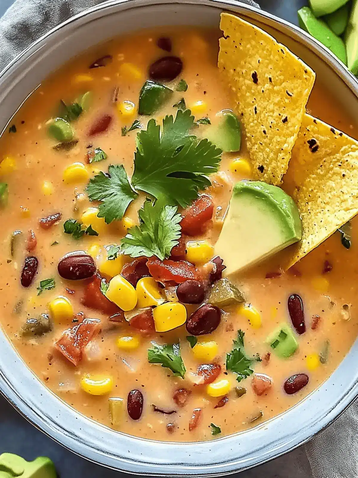 Crockpot Vegetarian Tortilla Soup for Cozy Nights In 3 Crockpot Vegetarian Tortilla Soup