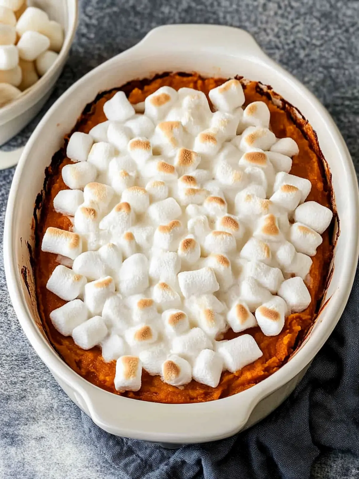 Old Fashioned Sweet Potato Casserole With Marshmallows Magic 4 Old Fashioned Sweet Potato Casserole With Marshmallows