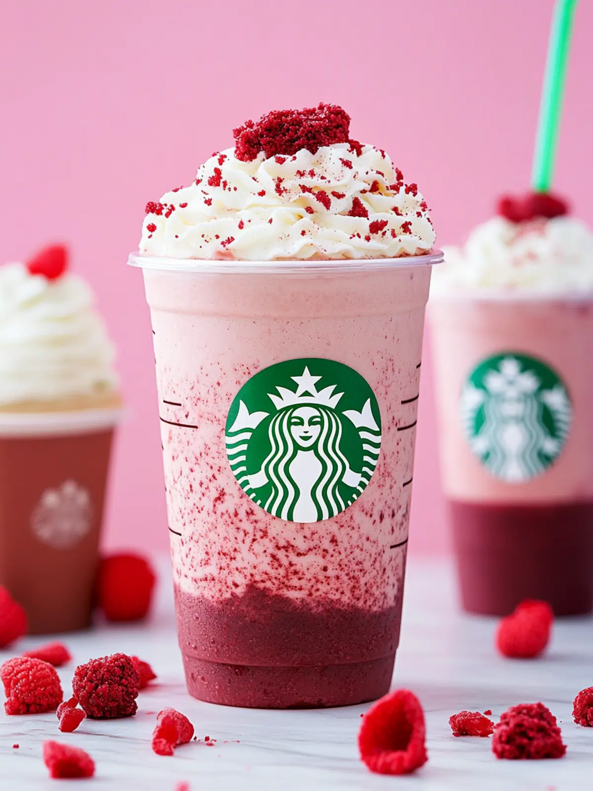 Indulge in Bliss: Homemade Red Velvet Frappuccino Delight 4 Red Velvet Frappuccino