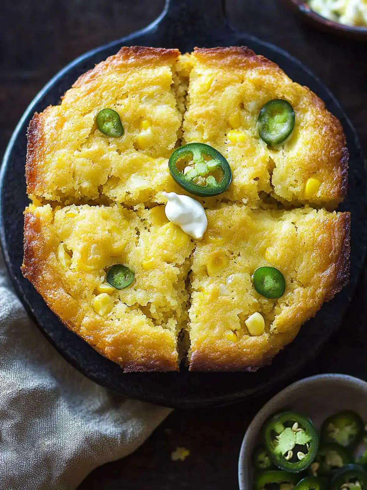 Savory Jalapeno Cheddar Cornbread for Ultimate Comfort Food 2 Jalapeno Cheddar Cornbread