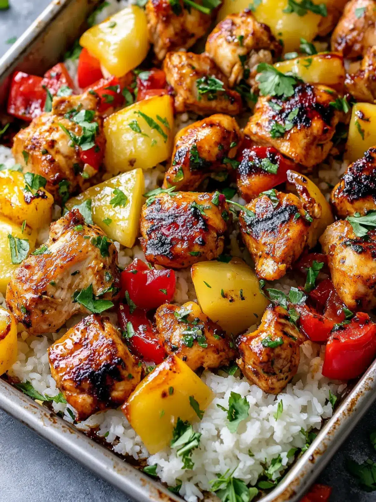 Zesty Hawaiian Chicken Sheet Pan Perfect for Busy Weeknights 4 Hawaiian Chicken Sheet Pan
