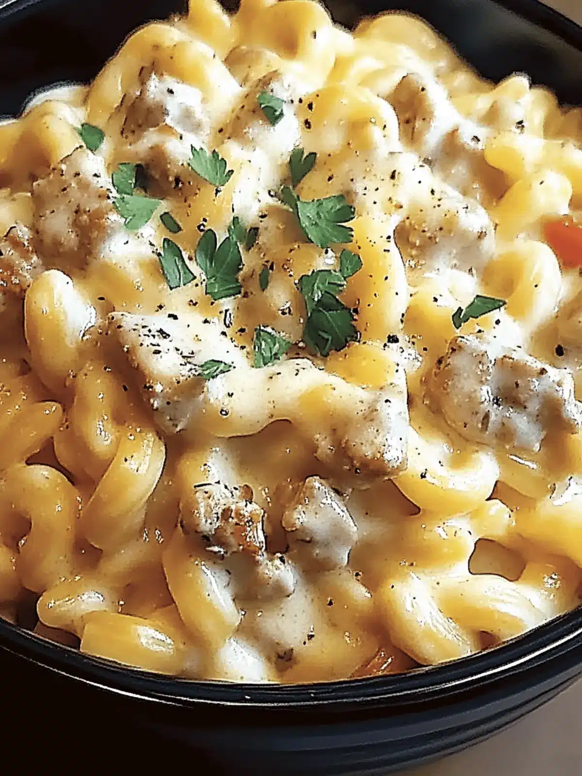 Crockpot Garlic Parmesan Chicken Pasta That's Pure Comfort 2 Crockpot Garlic Parmesan Chicken Pasta