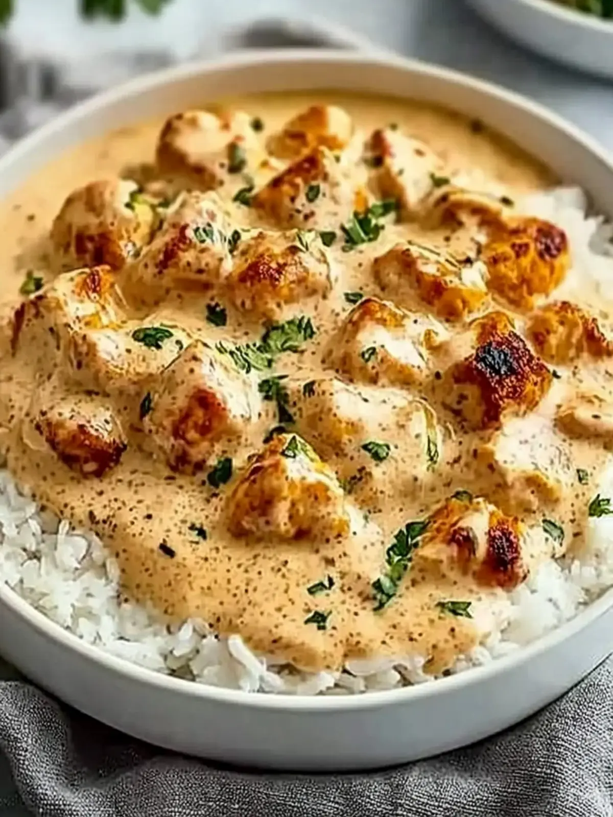 Creamy Smothered Chicken with Rice: A Flavor Explosion Awaits 4 Creamy Smothered Chicken with Rice: Discover This Flavor Packed Dish!