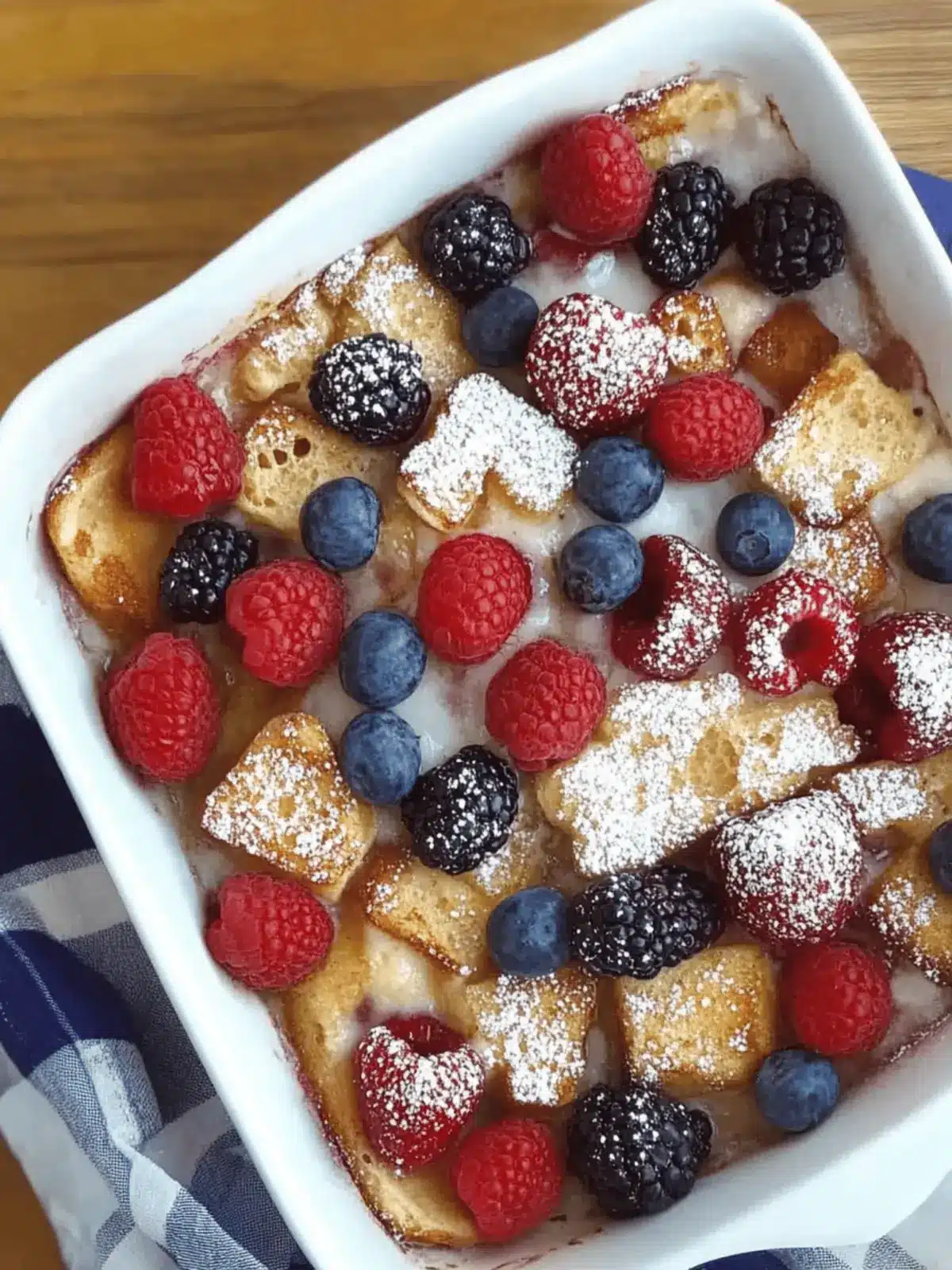 Berry French Toast Casserole: A Sweet Morning Delight! 2 Berry French Toast Casserole