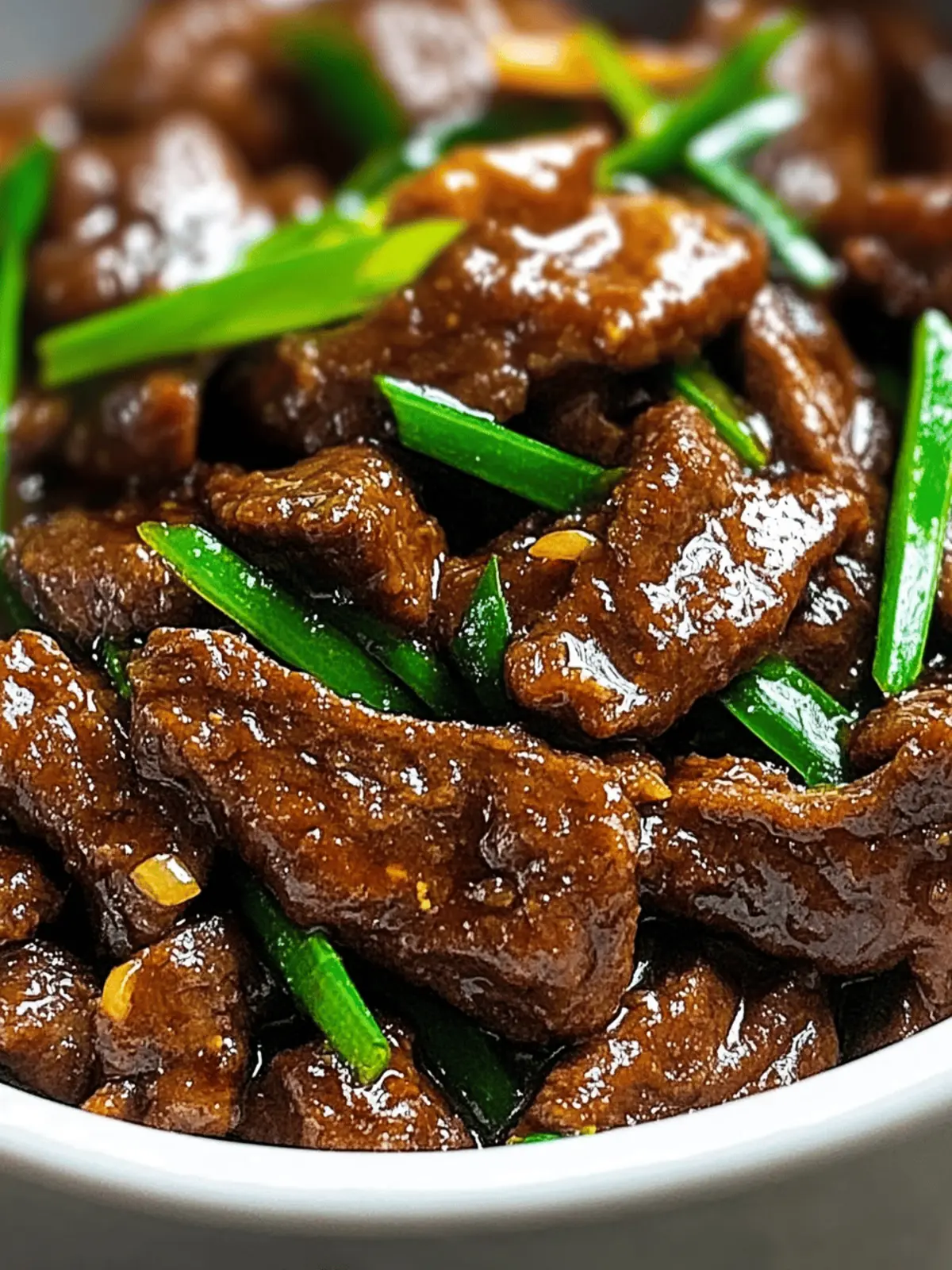 Savory Slow Cooker Mongolian Beef for Effortless Flavor 3 Slow Cooker Mongolian Beef