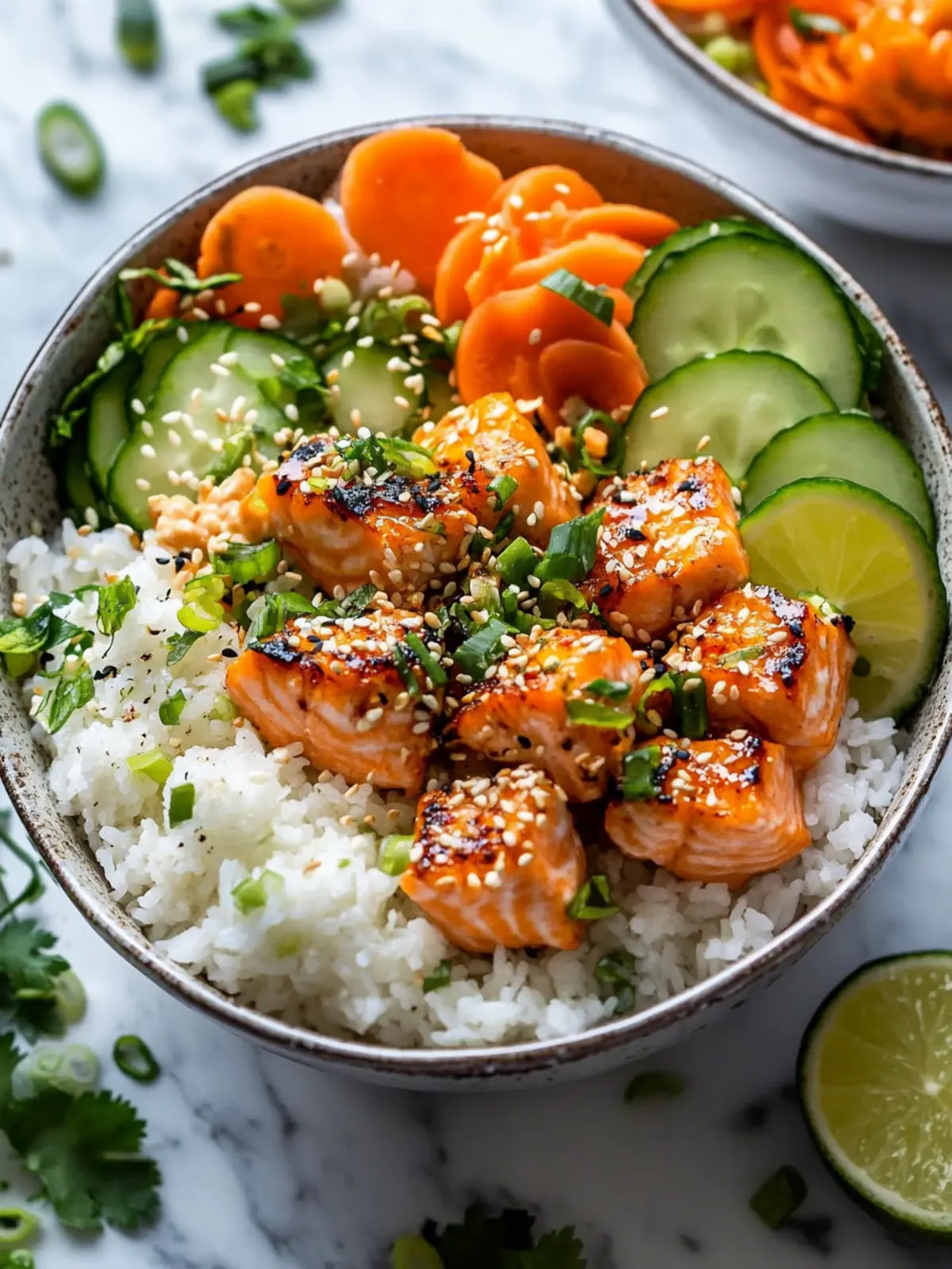 Bang Bang Salmon Bowls That Dance with Flavor and Freshness 3 Bang Bang Salmon Bowls