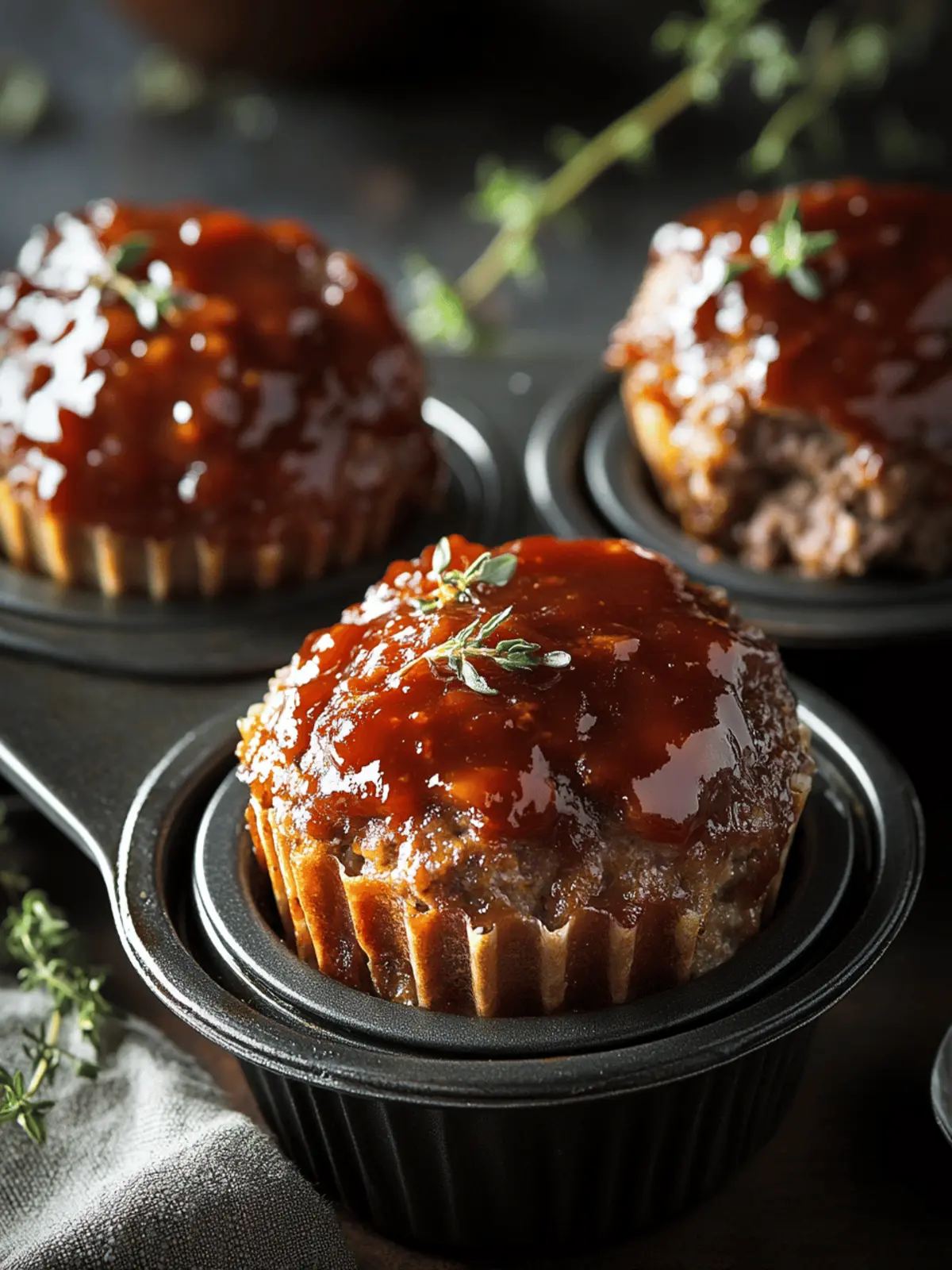 Meatloaf in a Muffin Pan: Quick and Flavorful Comfort Bites 4 Meatloaf in a Muffin Pan