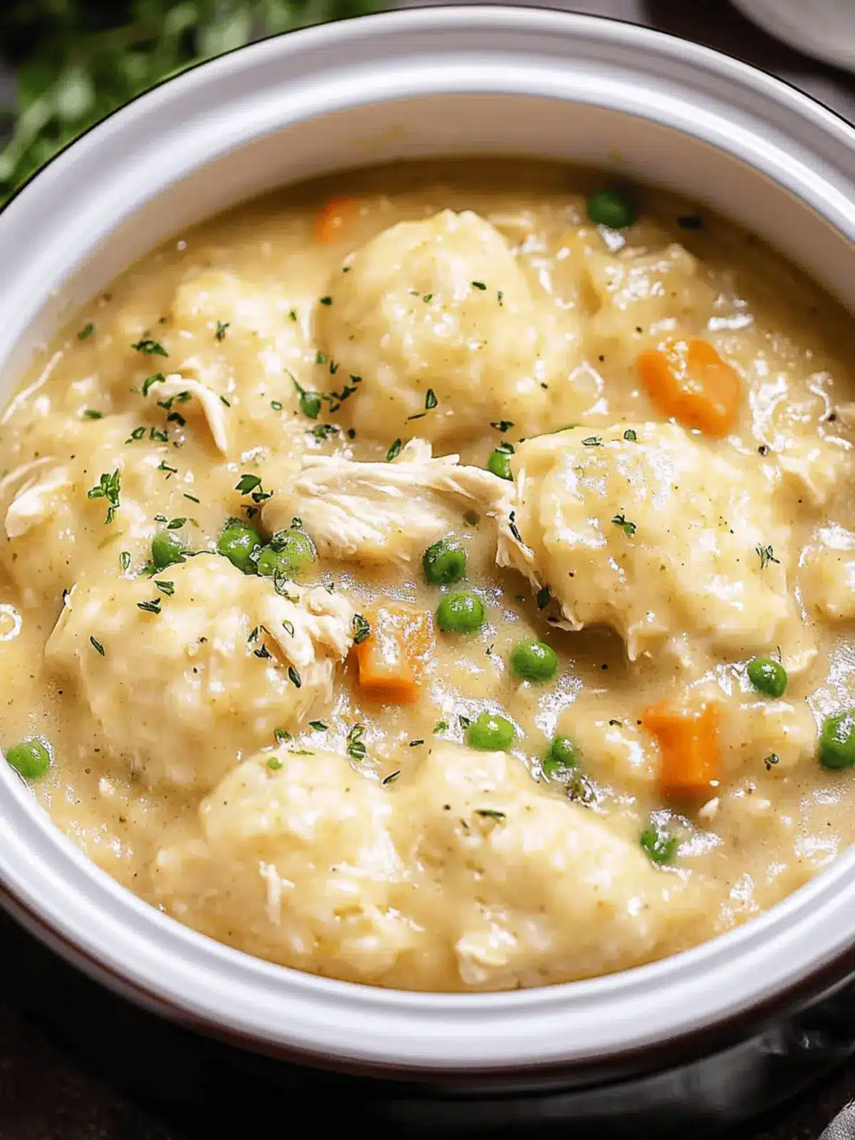 Cozy Up with Easy Slow Cooker Chicken and Dumplings Recipe 3 Easy Slow Cooker Chicken and Dumplings Recipe