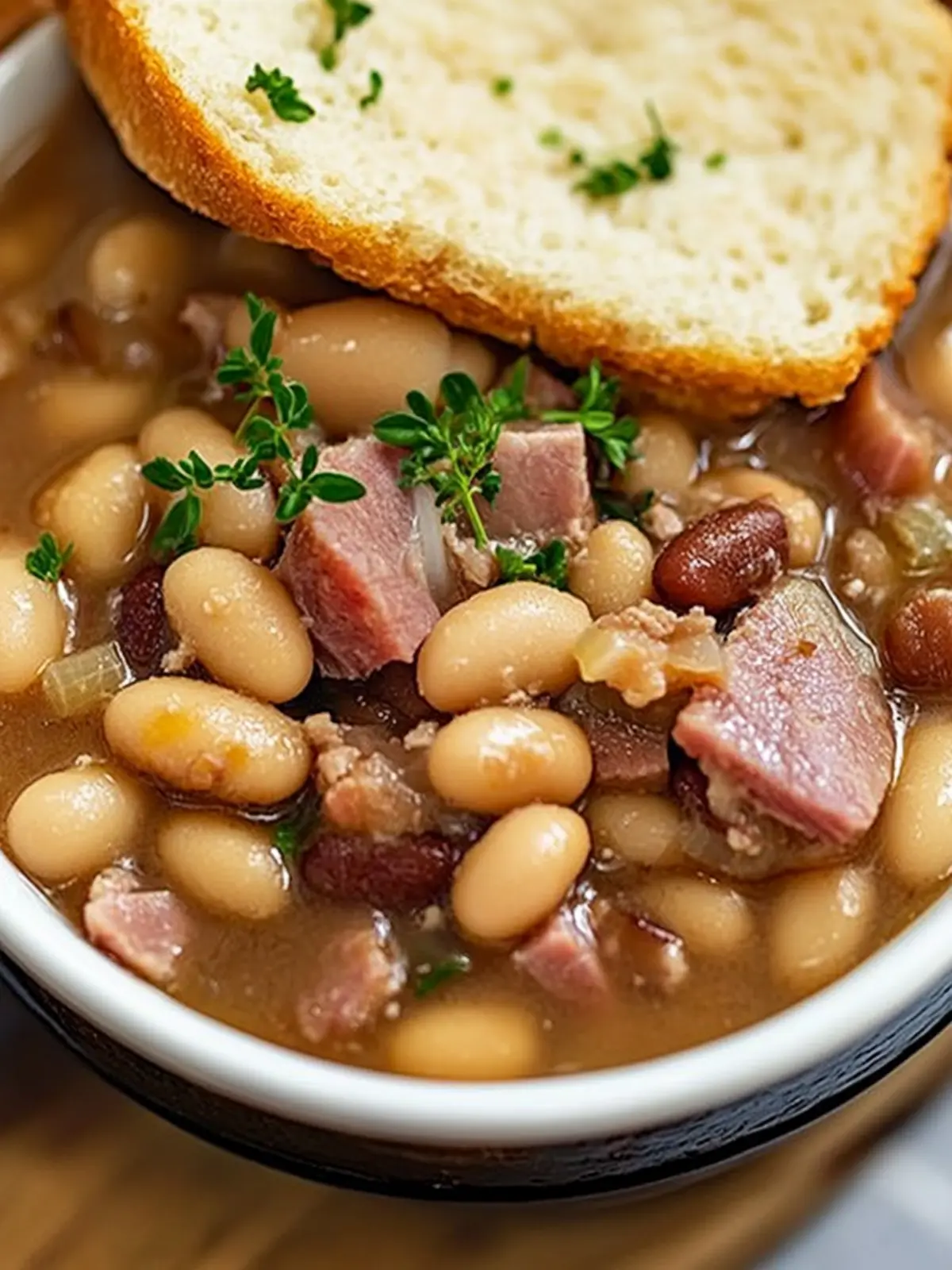 Savor the Day with Easy Crock-Pot Ham & Beans Delight 3 Crock-Pot Ham & Beans