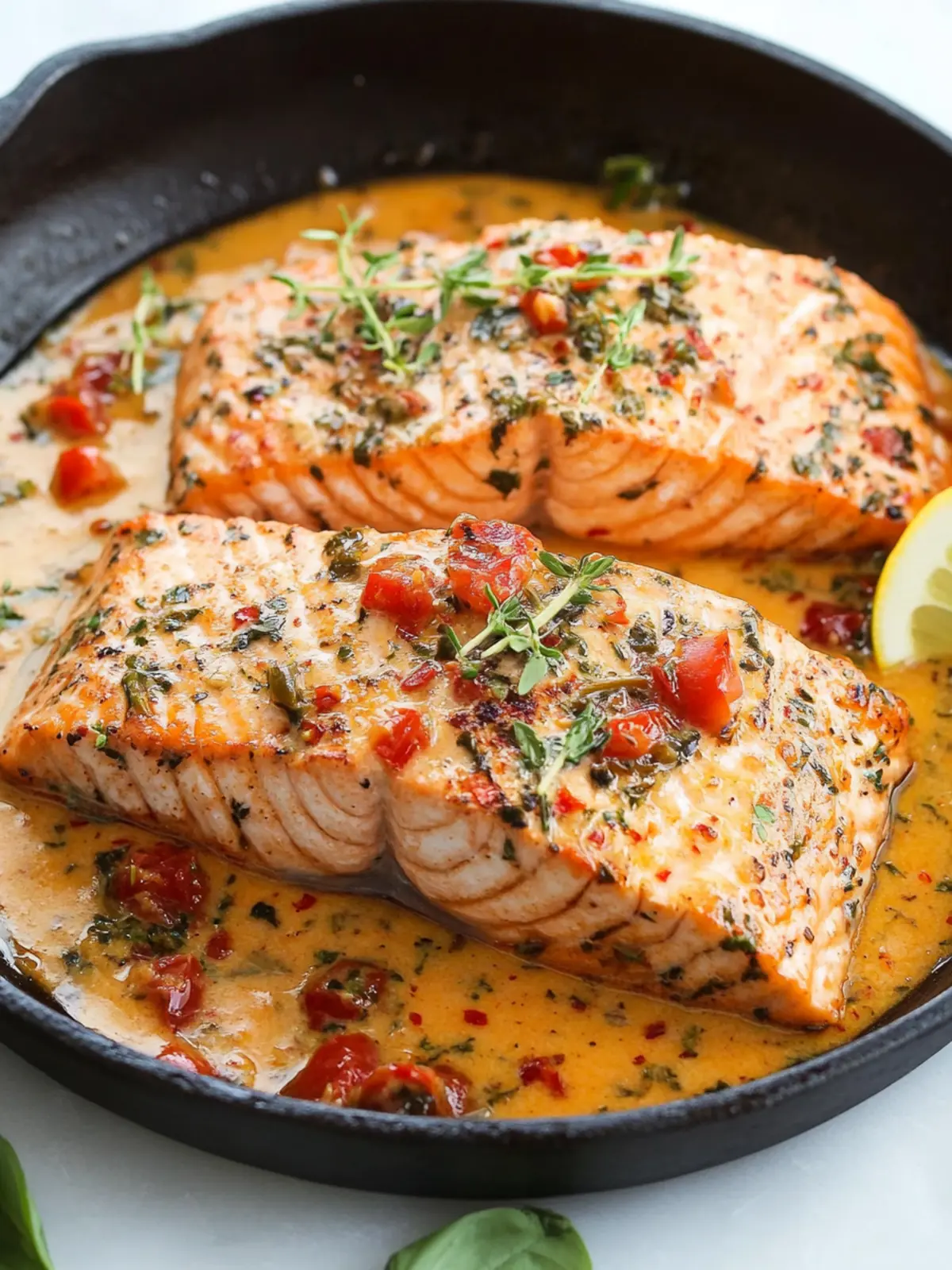 Marry Me Salmon in Creamy Sun-Dried Tomato Bliss 2 Marry Me Salmon