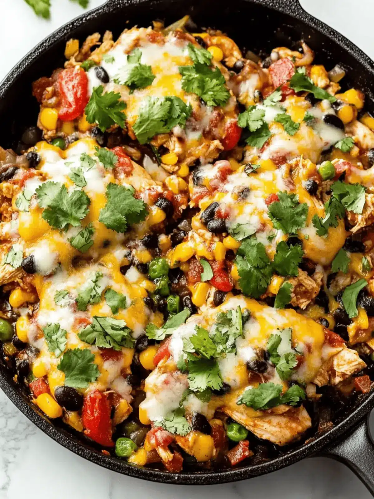 Quick Santa Fe Chicken Skillet: Flavorful 30-Minute Dinner 2 Santa Fe Chicken Skillet