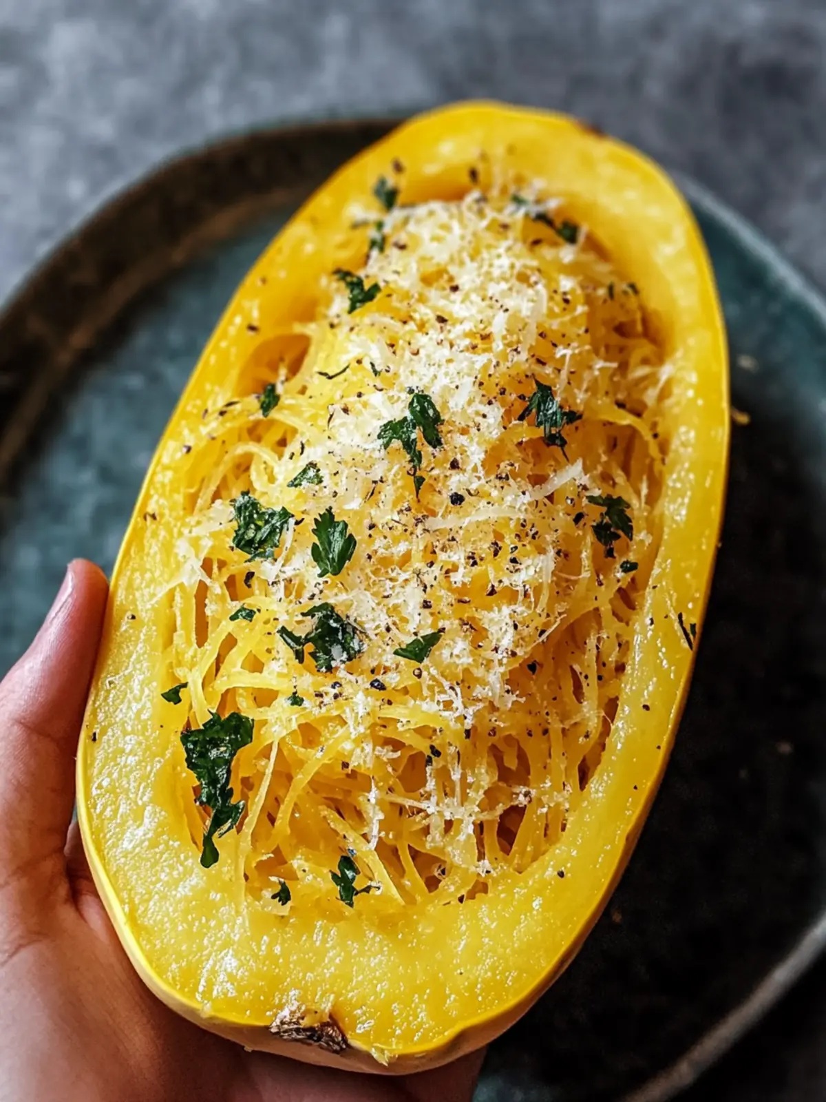 Delicious Spaghetti Squash with Garlic and Parmesan Joy 4 spaghetti squash