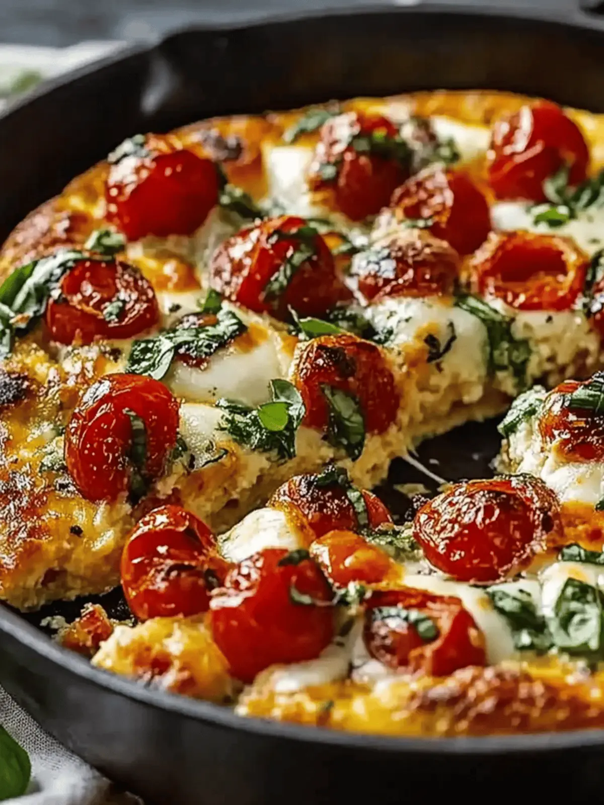 Delicious Caprese Frittata: Your New Favorite Brunch Dish 4 Caprese Frittata