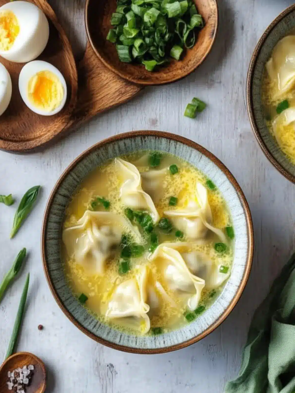 Wonton Egg Drop Soup: A Cozy Homemade Delight 2 Wonton Egg Drop Soup