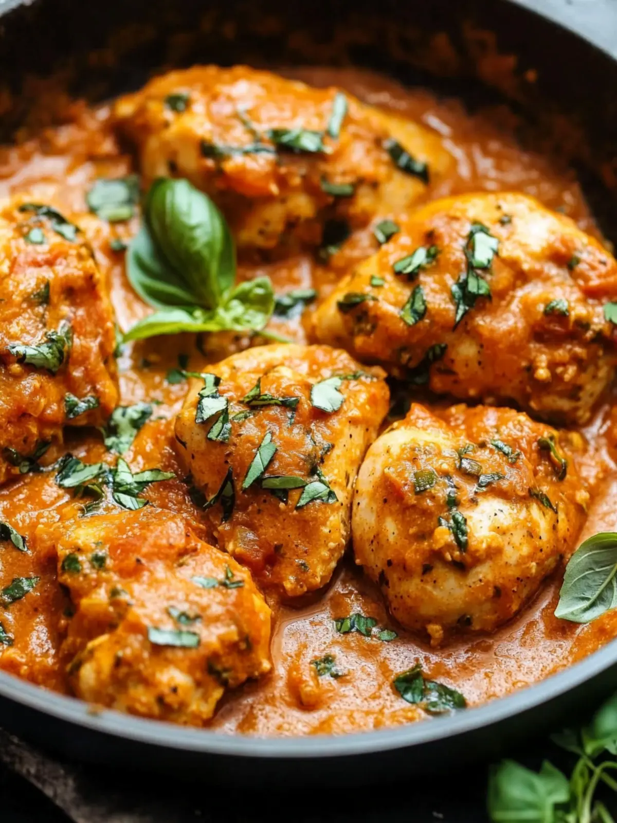 Creamy Tomato Basil Chicken for a Cozy Dinner Night 3 Creamy Tomato Basil Chicken