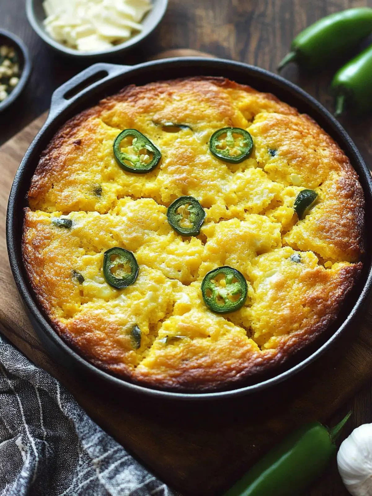 Savory Jalapeno Cheddar Cornbread for Ultimate Comfort Food 4 Jalapeno Cheddar Cornbread