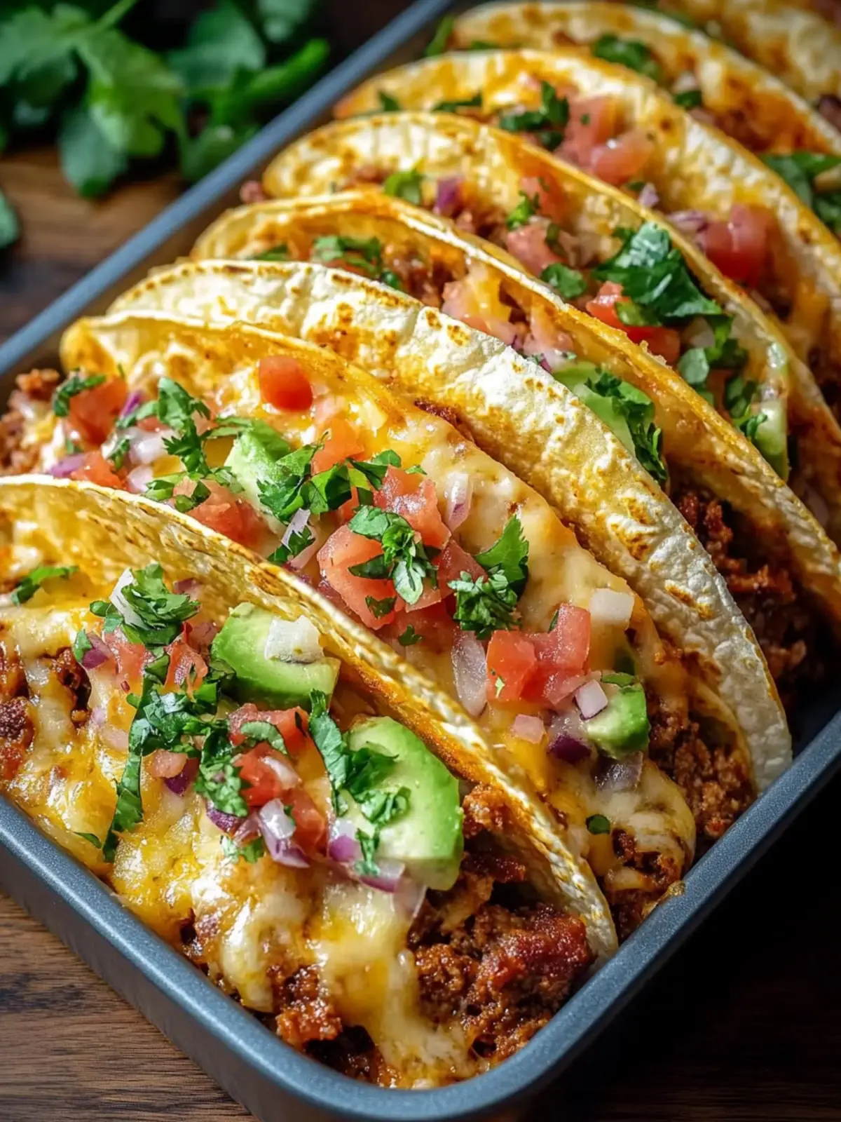Oven-Baked Cheesy Tacos that You ll Absolutely Love! 4 Oven-Baked Cheesy Tacos (Crispy & Loaded) You ll Love!
