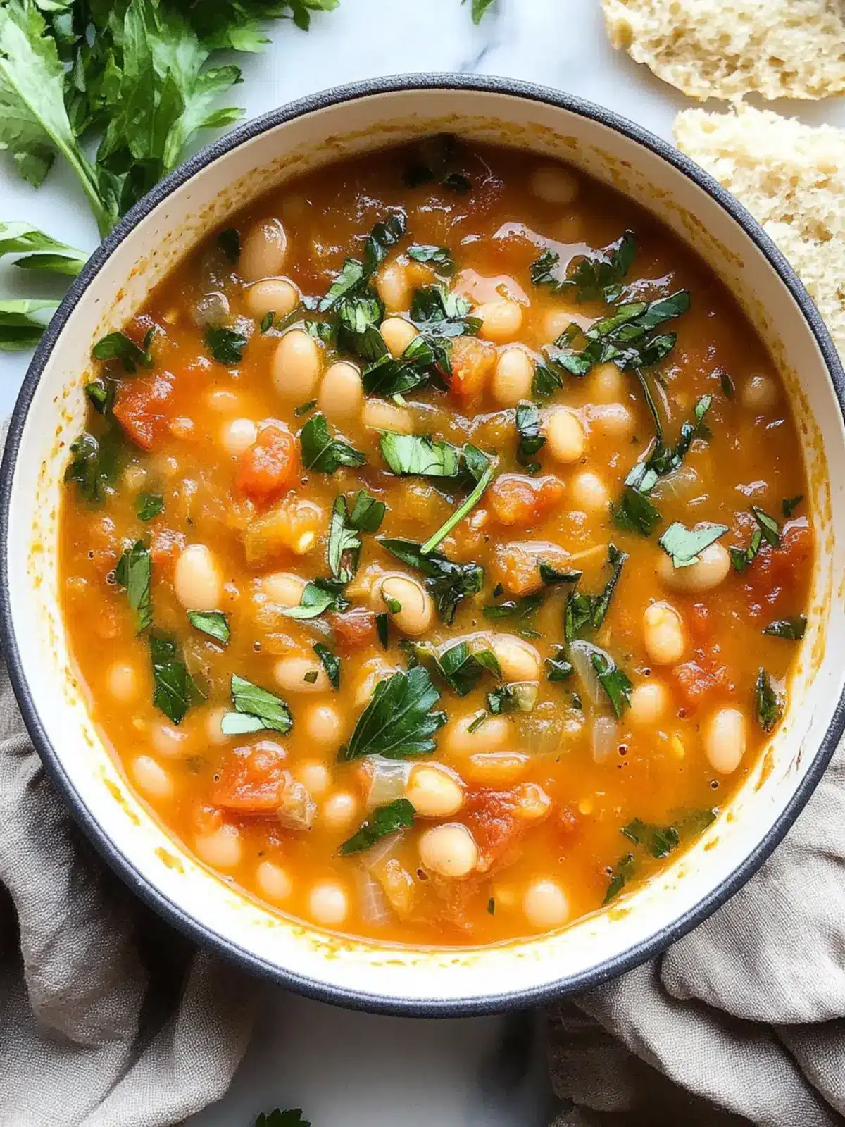 Creamy Tomato White Bean Stew That Will Warm Your Soul 3 Creamy Tomato White Bean Stew