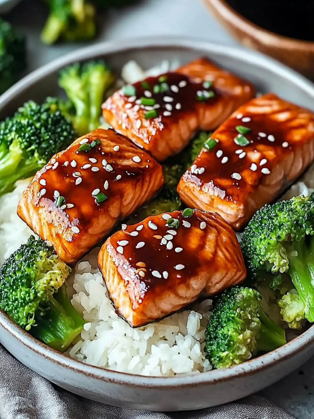 Baked Teriyaki Salmon with Broccoli: A Quick Gourmet Delight 4 Baked Teriyaki Salmon with Broccoli