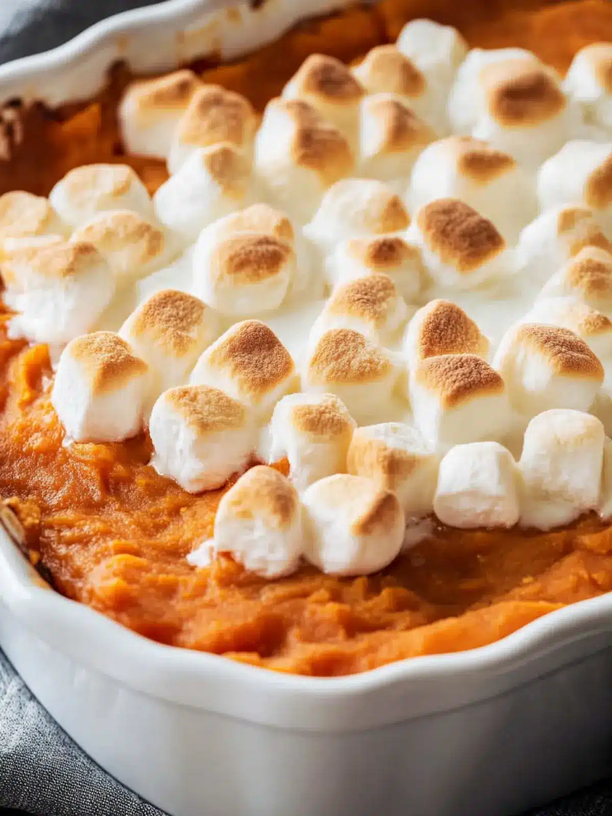 Sweet Potato Casserole with Marshmallows for Cozy Gatherings 4 Sweet Potato Casserole with Marshmallows