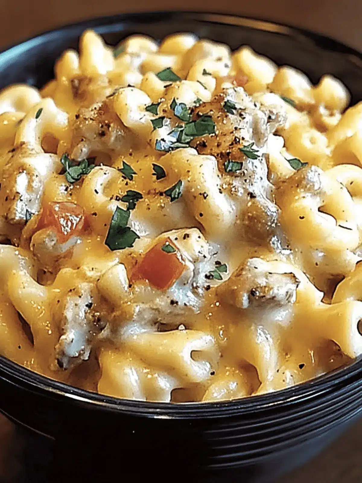 Crockpot Garlic Parmesan Chicken Pasta That's Pure Comfort 3 Crockpot Garlic Parmesan Chicken Pasta