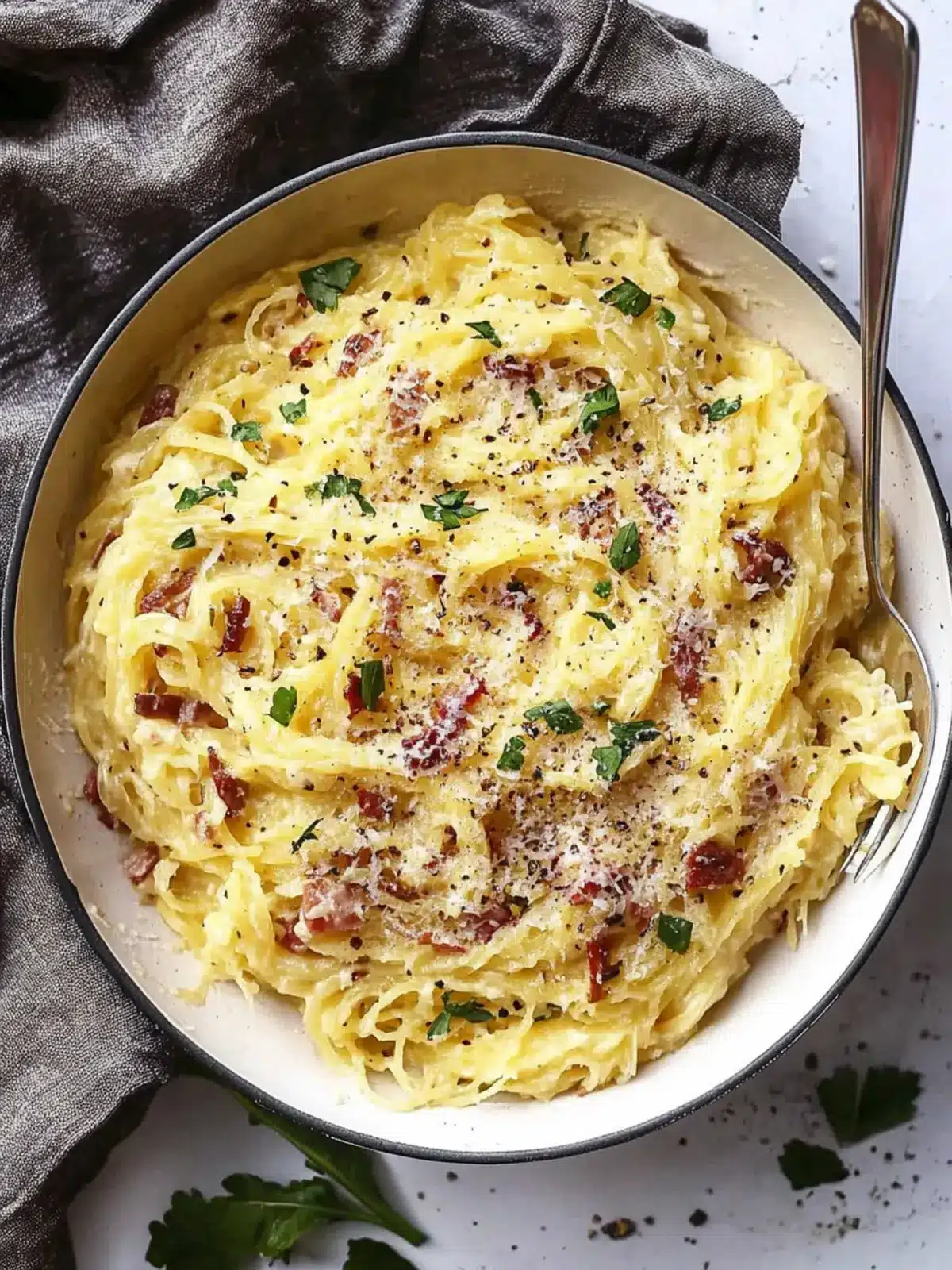 Irresistible Spaghetti Squash Carbonara for Cozy Nights 4 Spaghetti Squash Carbonara