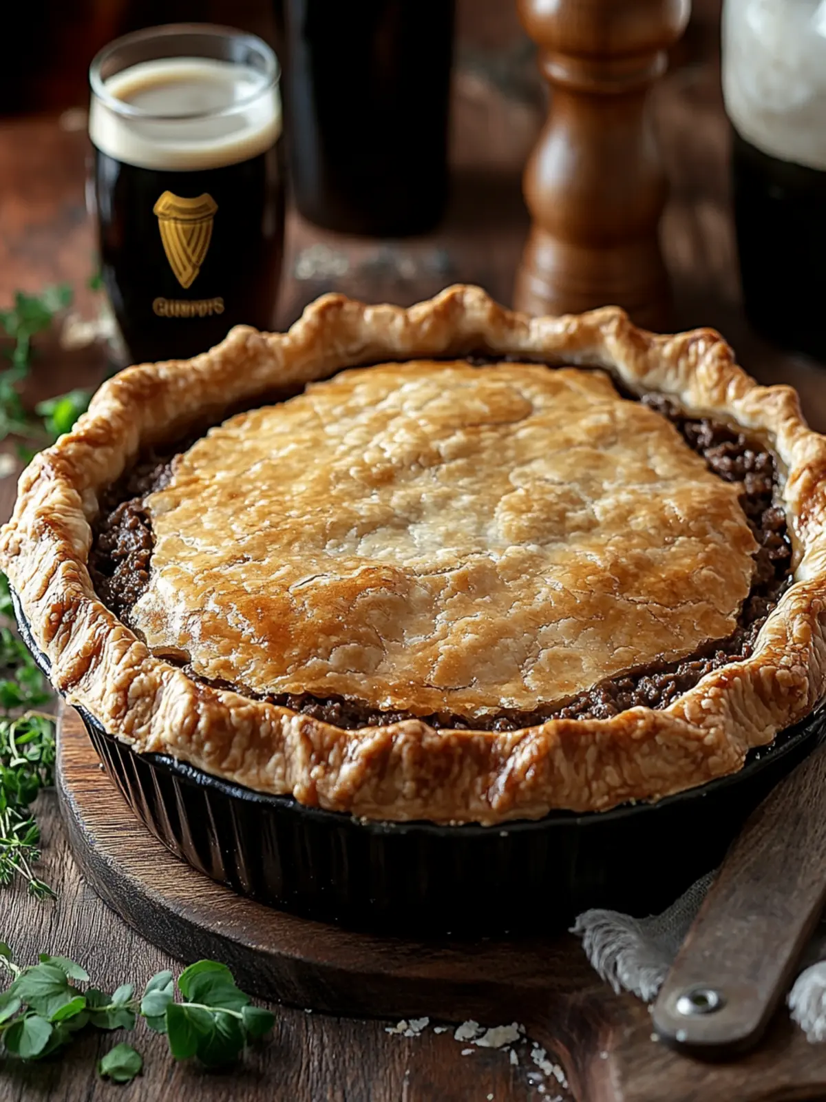Mouthwatering Minced Beef and Guinness Pie You ll Crave 3 Minced Beef and Guinness Pie